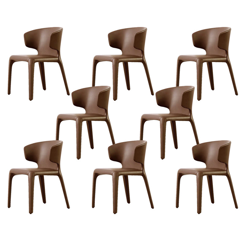 Contemporary Chair Dining Chairs with Metal Legs for Kitchen