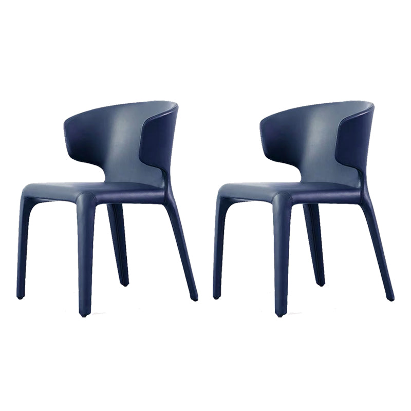 Contemporary Chair Dining Chairs with Metal Legs for Kitchen