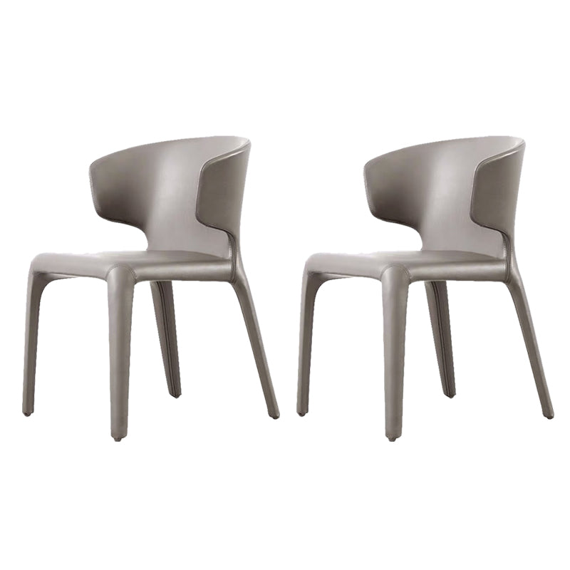 Contemporary Chair Dining Chairs with Metal Legs for Kitchen