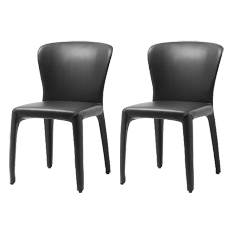 Contemporary Chair Dining Chairs with Metal Legs for Kitchen