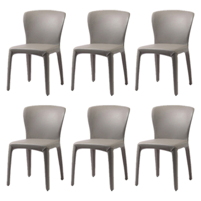 Contemporary Chair Dining Chairs with Metal Legs for Kitchen