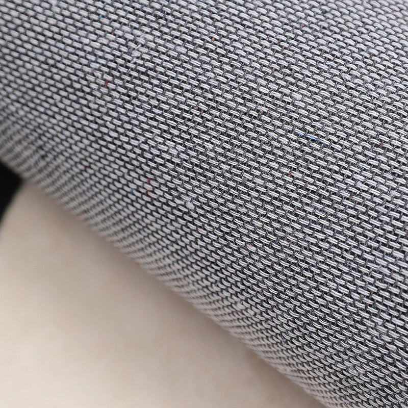 Modern Abstract Rug Polyester Brown Rug Stain Resistant Rug for Living Room