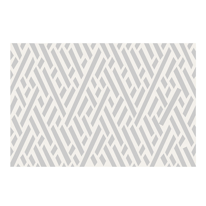 Modern Indoor Rug Polyester Graphic Rug Stain Resistant Rug for Living Room