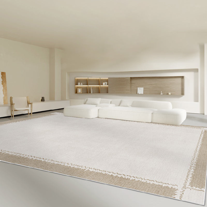 Modern Carpet Polyester Striped Area Carpet Stain Resistant Carpet for Drawing Room