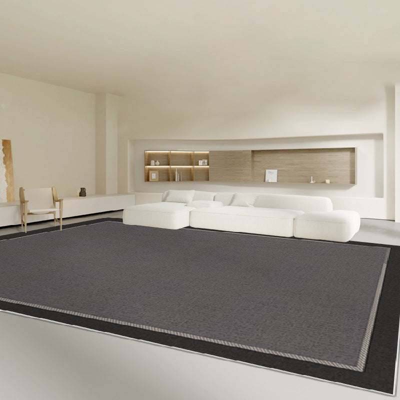 Modern Carpet Polyester Striped Area Carpet Stain Resistant Carpet for Drawing Room