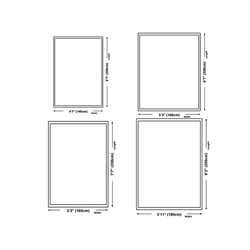 Modern Carpet Polyester Striped Area Carpet Stain Resistant Carpet for Drawing Room