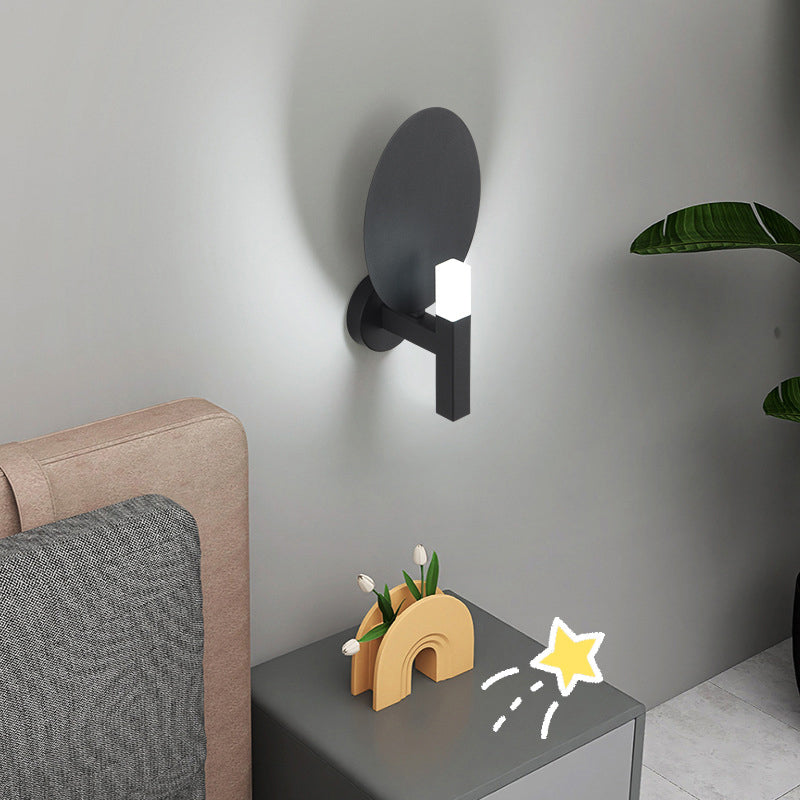 1-Light Geometric Wall Lights Modern Metal Wall Light Fixture