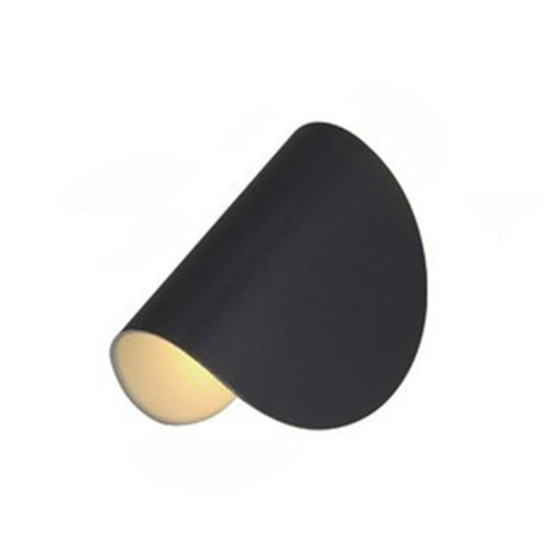 Nordic Style Metal Wall Light Arc Shape Rotatable Wall Lamp for Living Room