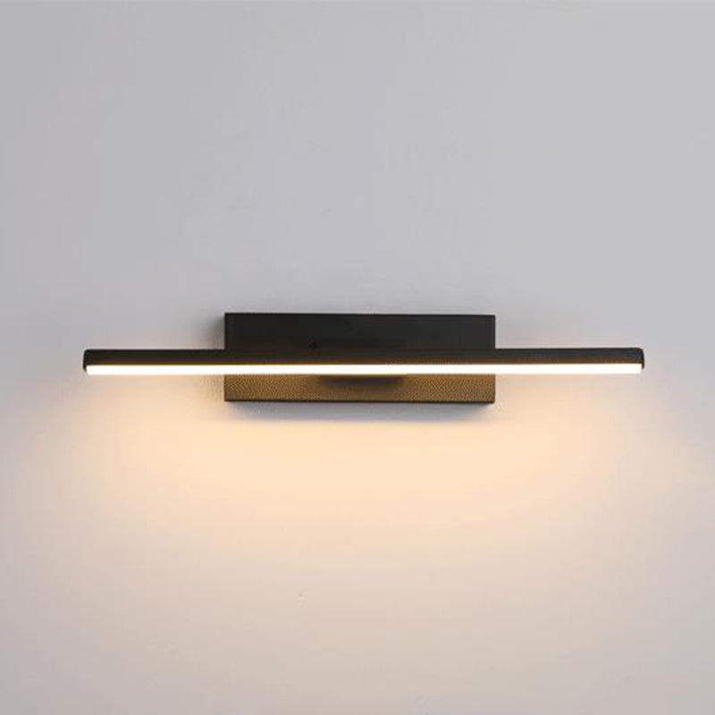 Nordic Style Metal Wall Light Strip Shape Rotatable Wall Lamp for Bedroom