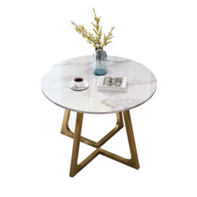 Modern 1/2/5 Pieces Dining Set Round Stone Dining Table for Balcony