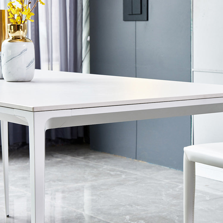 Designer Style 1/4/5 Pieces Rectangle Dining Set Sintered Stone Top Dinette Table Set