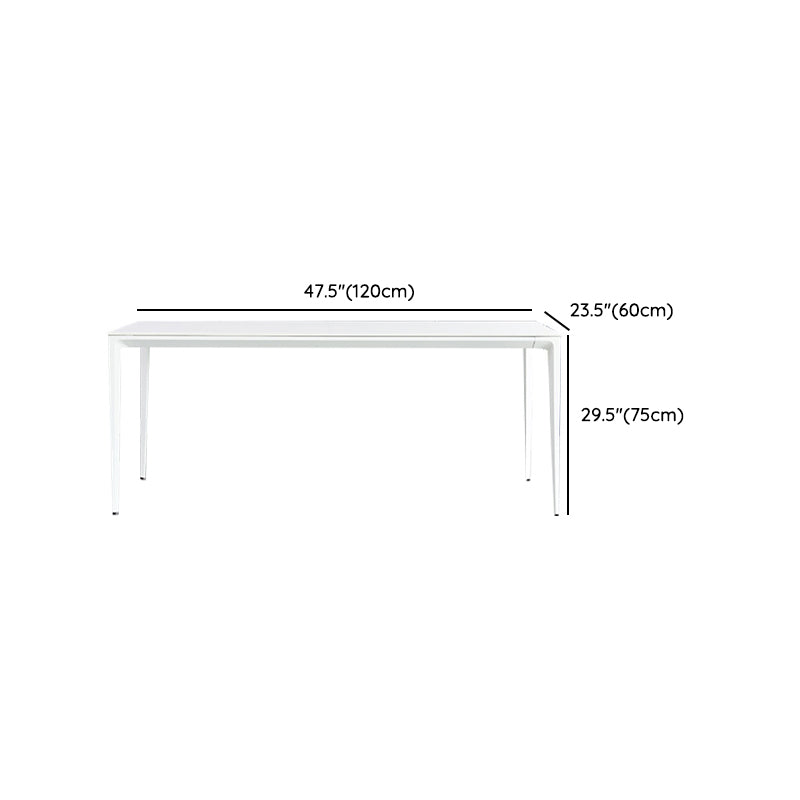 Designer Style 1/4/5 Pieces Rectangle Dining Set Sintered Stone Top Dinette Table Set