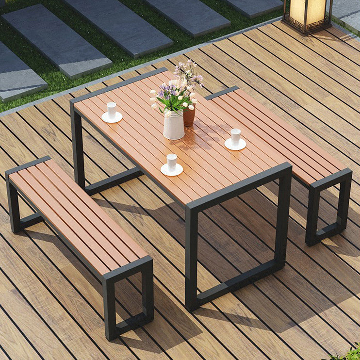 Modern Wood Dining Table Set 1/3/5 Pieces Dining Room Set for Home Use