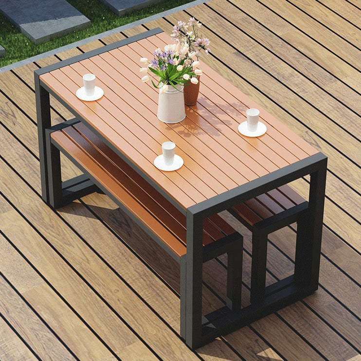 Modern Wood Dining Table Set 1/3/5 Pieces Dining Room Set for Home Use