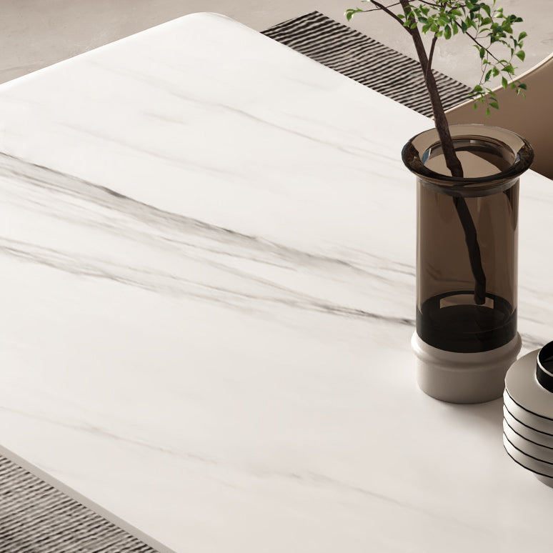 Glam Rectangle Table Set 1/2/5/7 Pieces Dining Set for Home Use