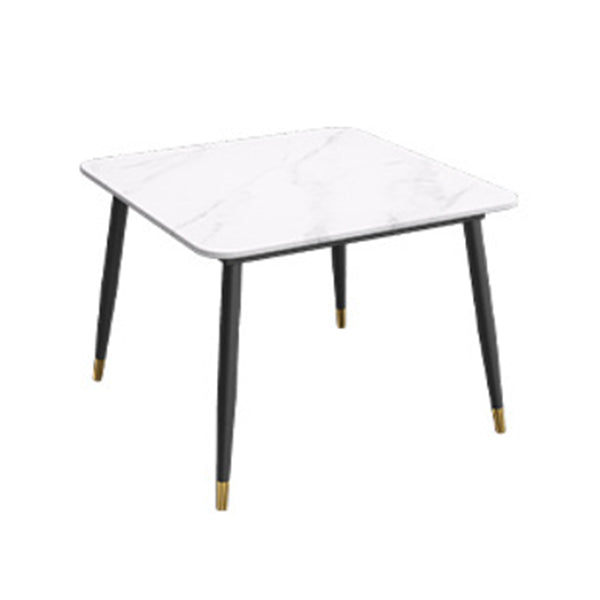 Modern 1/5 Pieces Dining Set Round Stone Dining Table for Living Room