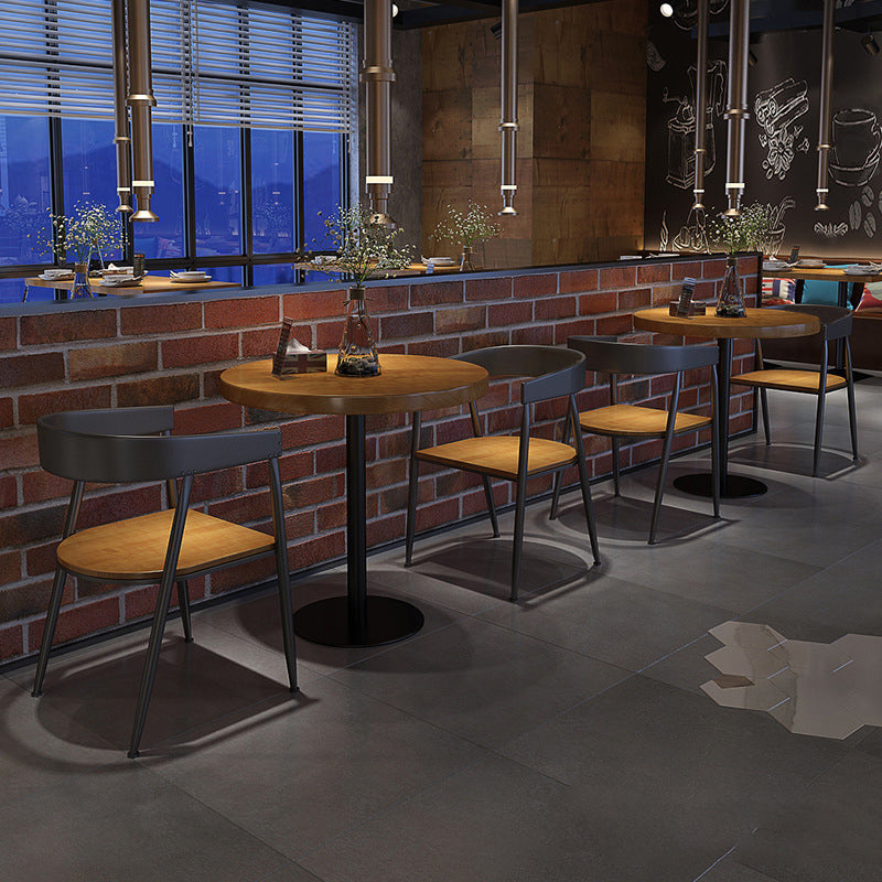 Modern Wood Dining Table Set 1/2/3/4/5 Pieces Dining Set for Home Use