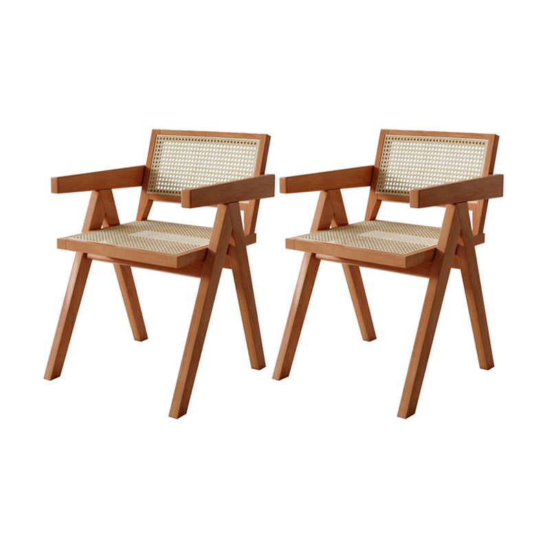 Modern 1/2/5 Pieces Dining Set Rectangle Pine Wood Dining Table for Dining Room Cafe