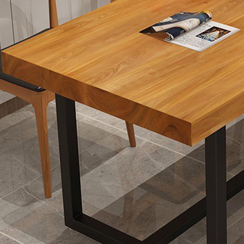 Modern 1/5 Pieces Dining Set Rectangle Wood Dining Table for Kitchen Dining Room