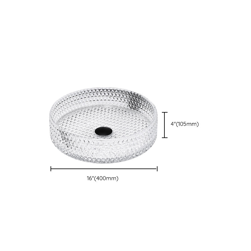 Modern Clear Wash Stand Glass Trough Bathroom Sink for Bathroom