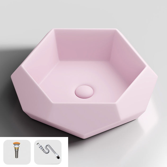 Modern Specialty Wash Stand Porcelain Vessel Lavatory Sink for Home