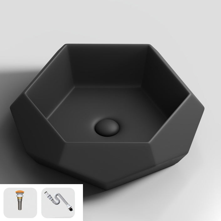 Modern Specialty Wash Stand Porcelain Vessel Lavatory Sink for Home