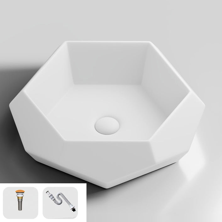 Modern Specialty Wash Stand Porcelain Vessel Lavatory Sink for Home