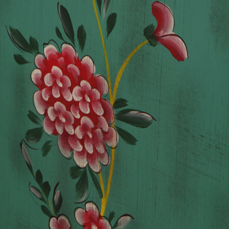 Traditional Wooden Bedroom Storage Chest Vertical Chest with 4 Drawers