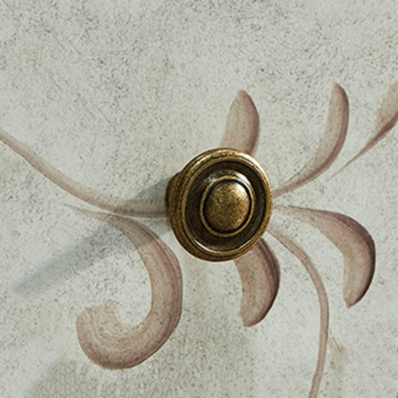 Traditional Solid Wood Storage Chest Bedroom Chest in Brown with Drawers