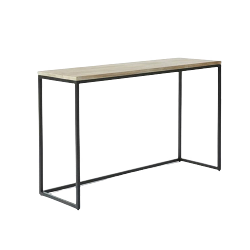 Metal Contemporary Console Table 31.5" H Rectangle End Table
