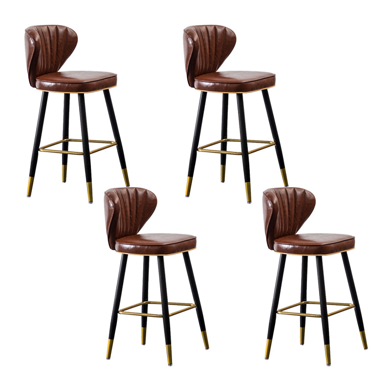 Nordic Style Bar Stool Metal Counter Bar Stool for Restaurant