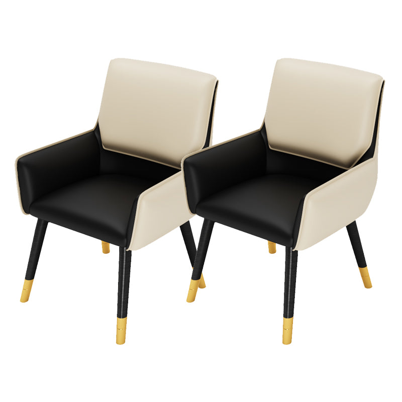 Glam Style Sintered Stone Dining Set Round 1/2/3/4/5 Pieces Dining Table Set