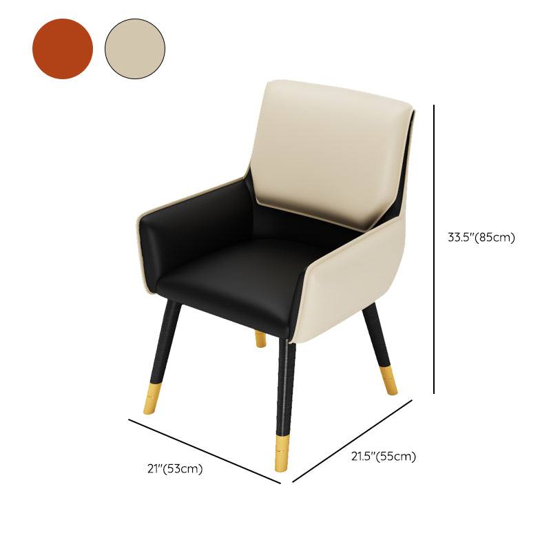 Glam Style Sintered Stone Dining Set Round 1/2/3/4/5 Pieces Dining Table Set