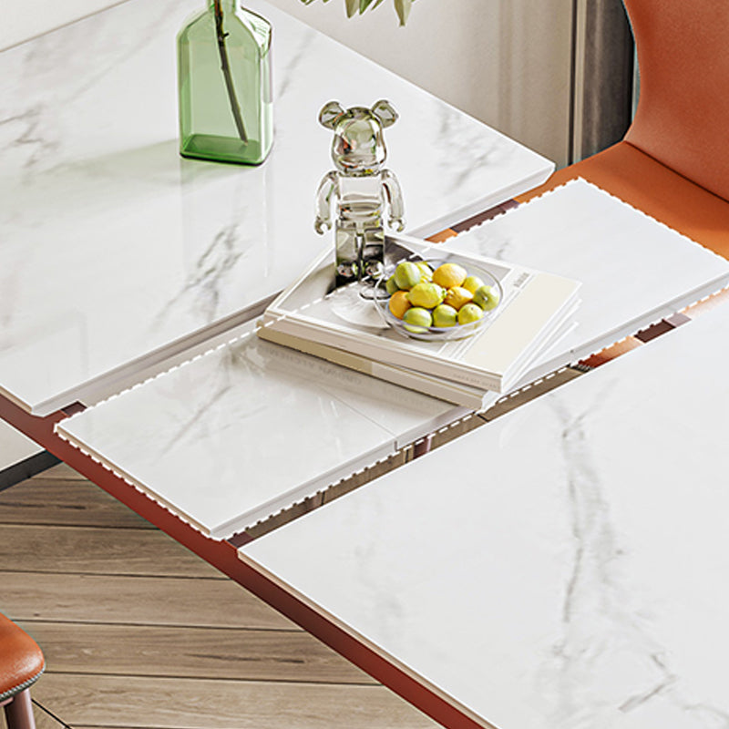 Simplicity Sintered Stone Kitchen Table Home Extendable Dining Desk