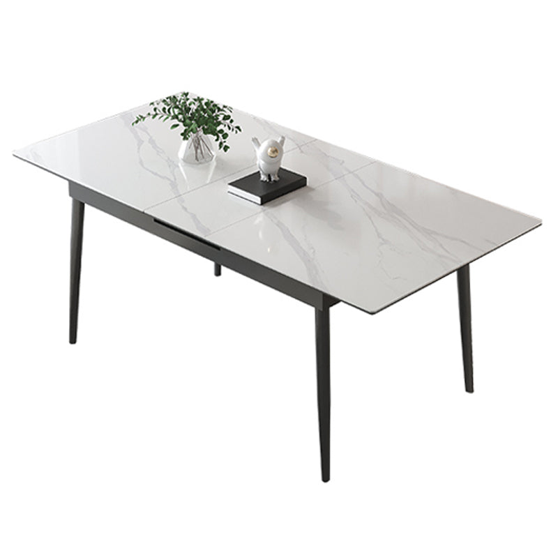 Modern Sintered Stone Kitchen Table Home Extendable Dining Table