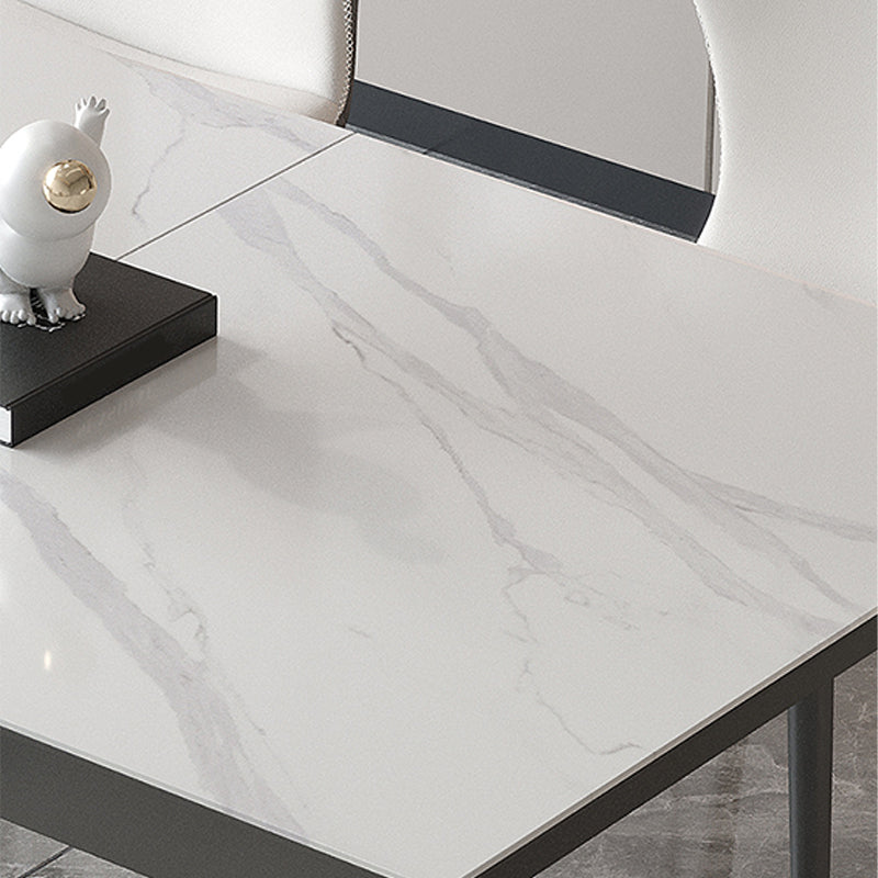 Modern Sintered Stone Kitchen Table Home Extendable Dining Table