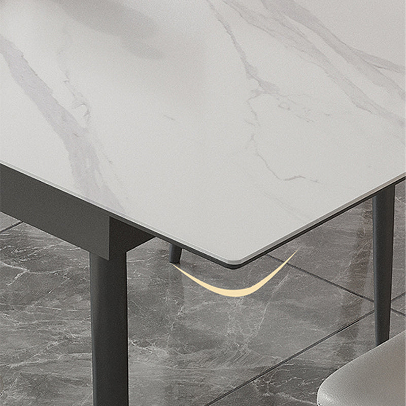 Modern Sintered Stone Kitchen Table Home Extendable Dining Table