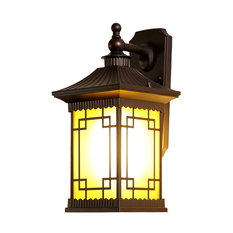 1-bulbino a squarcio a squarcio a parete a parete funce foglie di montaggio a parete nera black lampada a monte