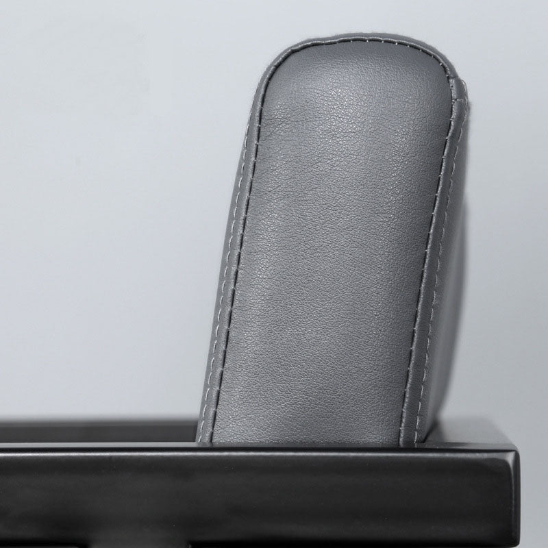 Contemporary Kitchen Dining Arm Chair Upholstered Side Chair in Grey