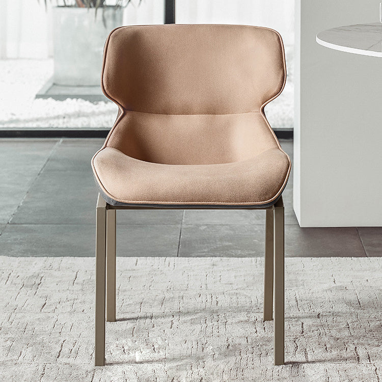 Modern Style Chairs Dining Chairs with Metal Legs for Kitchen