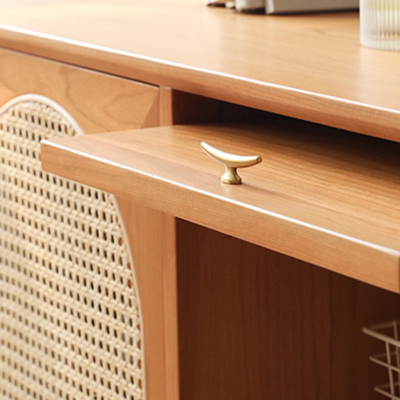 Modern Style Rectangle Side Board Home Wooden Sideboard Cabinet