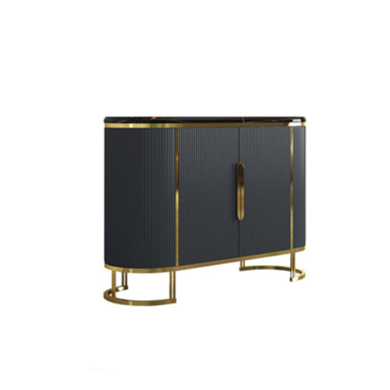 Luxury Style Home Storage Sideboard Sintered Stone Home Sideboard