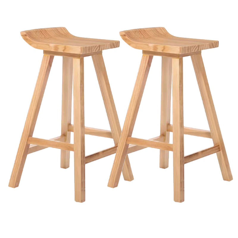 Industrial Rectangle Bar Table Set 1/2/3 Pieces Wooden Counter Table with Backless Stools