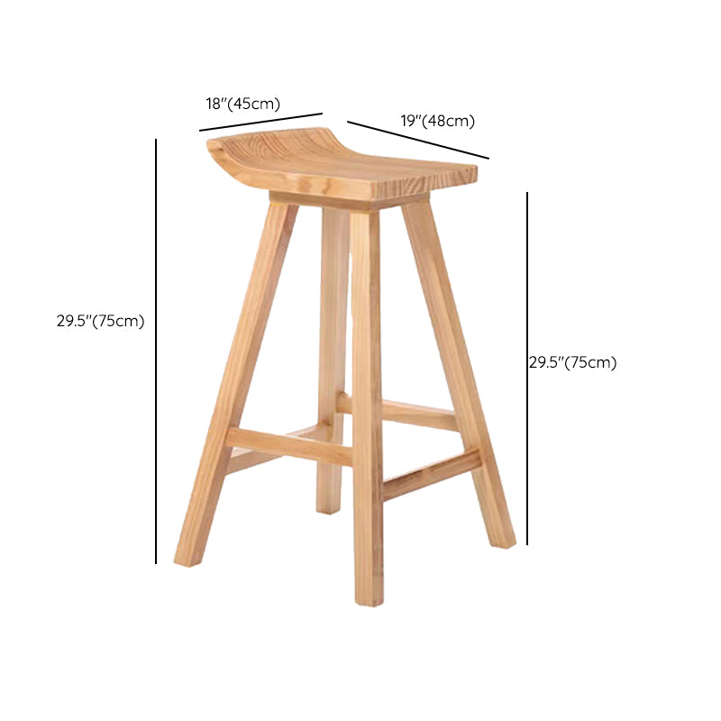 Industrial Rectangle Bar Table Set 1/2/3 Pieces Wooden Counter Table with Backless Stools