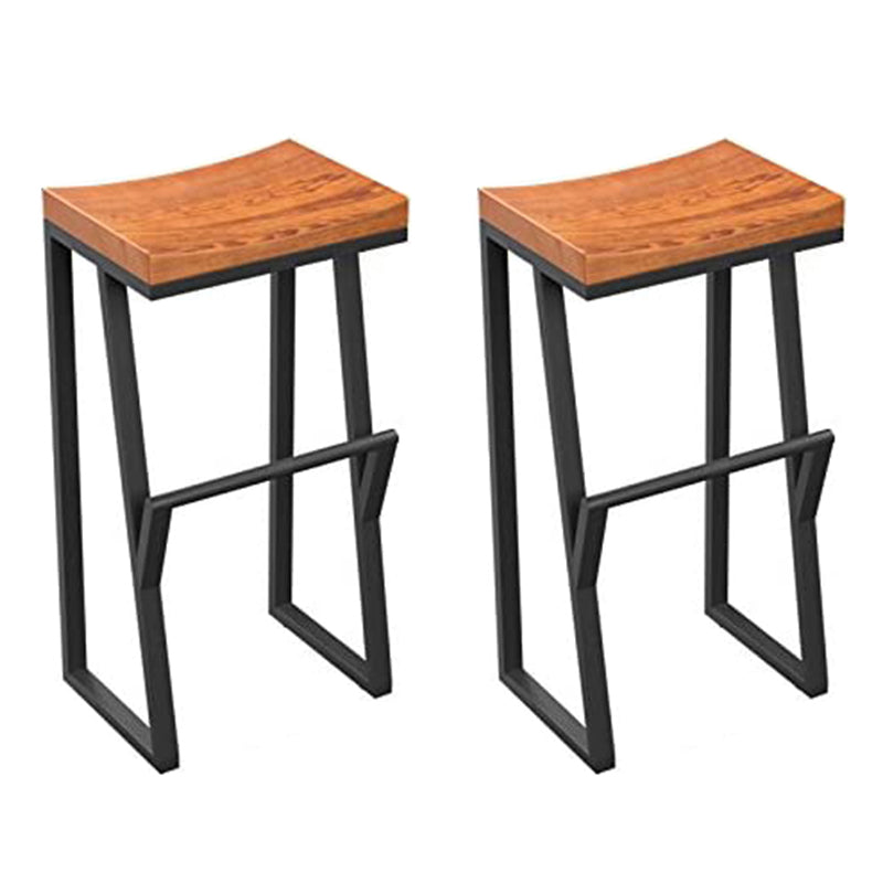 Glam Rectangle Pub Table Set 1/2/3/7 Pieces Pine Wood Top Bar Table with Metal Stools