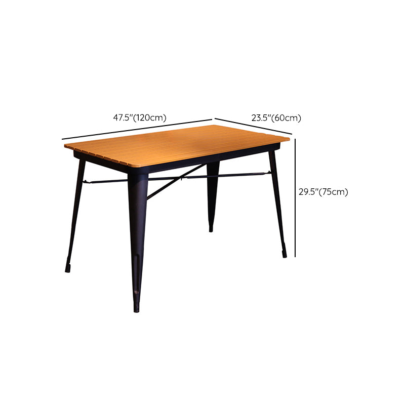 1/3/4/5 Pieces Industrial Bar Table Set Iron Bistro Set with Stools