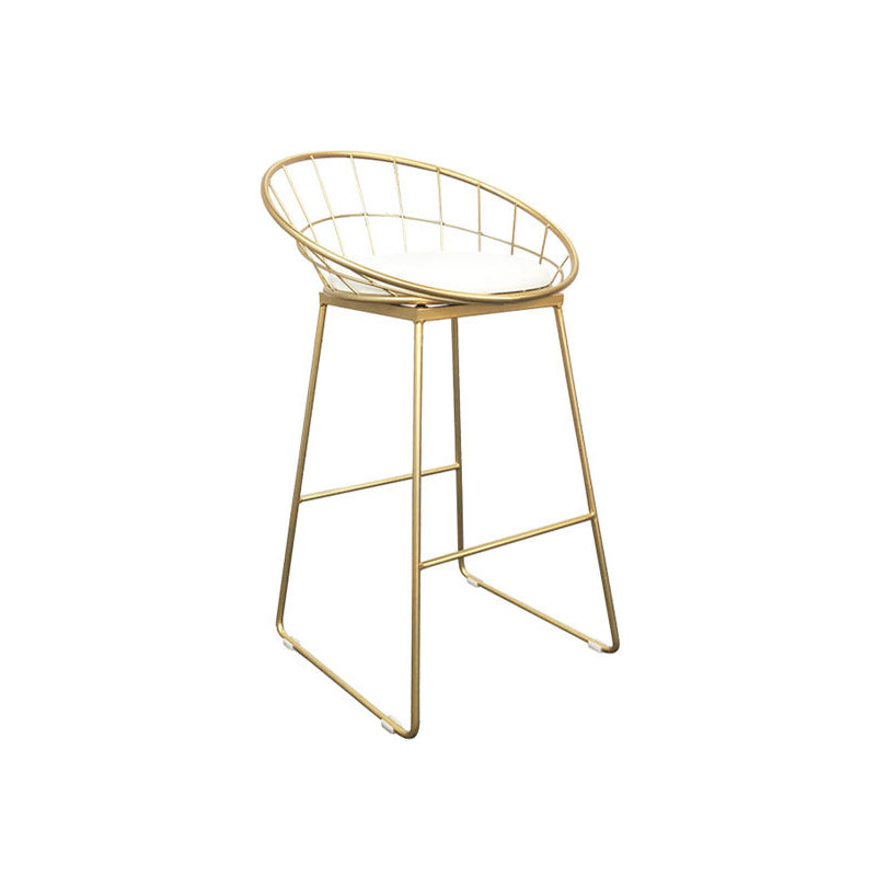 Contemporary Round Pub Table Set with Metal Stools 1/3/5 Pieces Pine Wood Top Bar Set