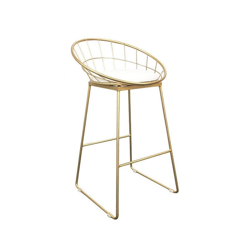 Contemporary Round Pub Table Set with Metal Stools 1/3/5 Pieces Pine Wood Top Bar Set