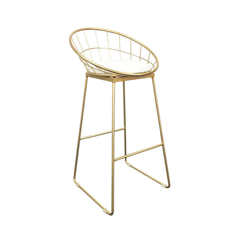 Contemporary Round Pub Table Set with Metal Stools 1/3/5 Pieces Pine Wood Top Bar Set