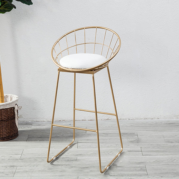 Contemporary Round Pub Table Set with Metal Stools 1/3/5 Pieces Pine Wood Top Bar Set